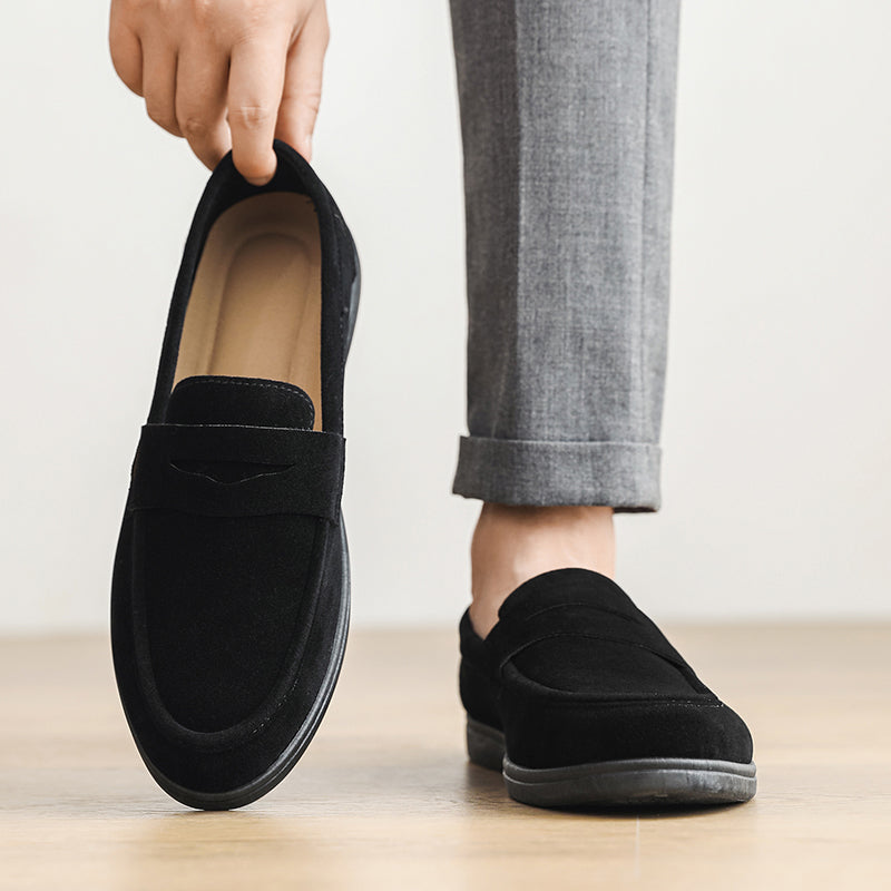 Edward Men’s Suede Loafers – Tailored Casual Shoes