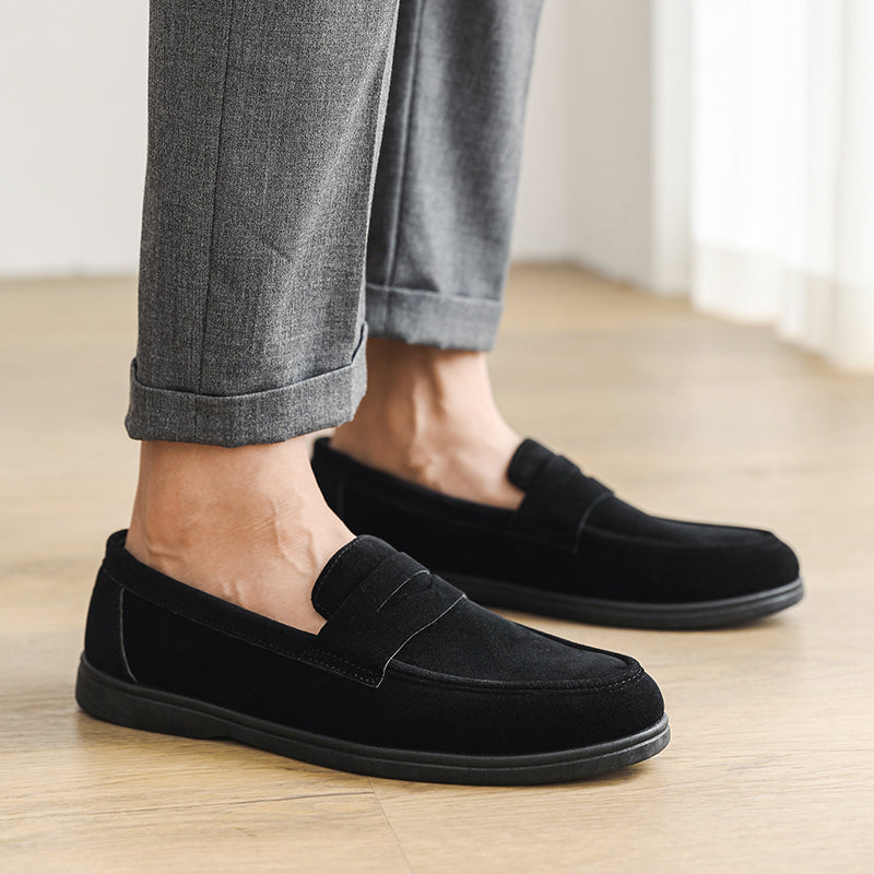 Edward Men’s Suede Loafers – Tailored Casual Shoes