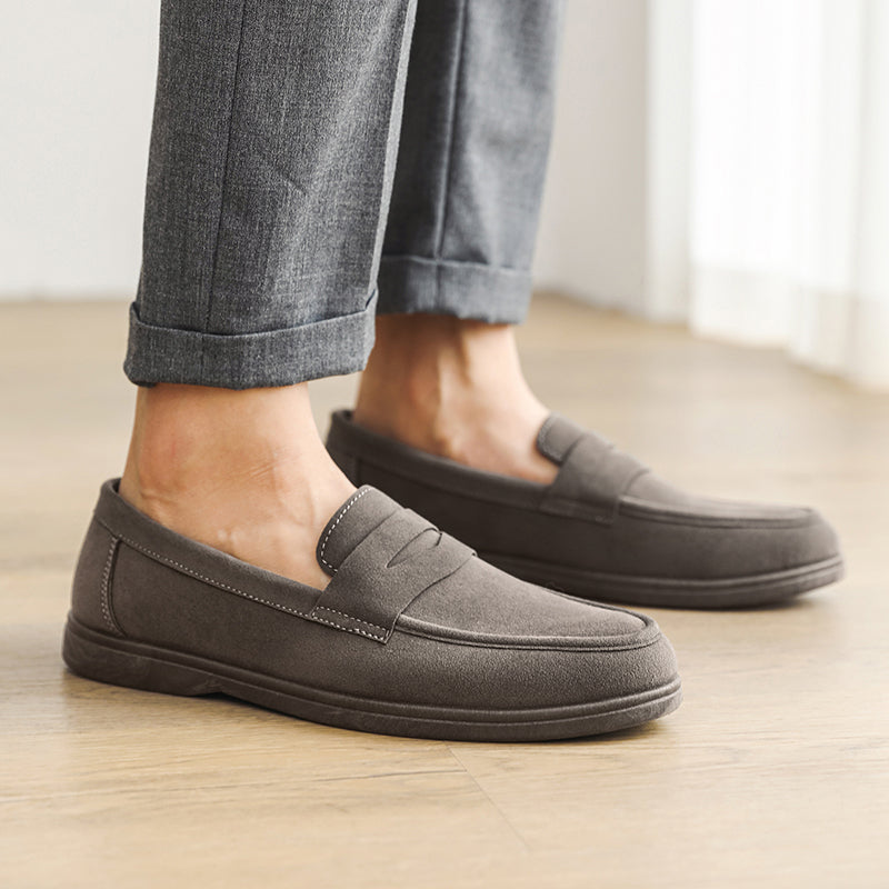 Edward Men’s Suede Loafers – Tailored Casual Shoes