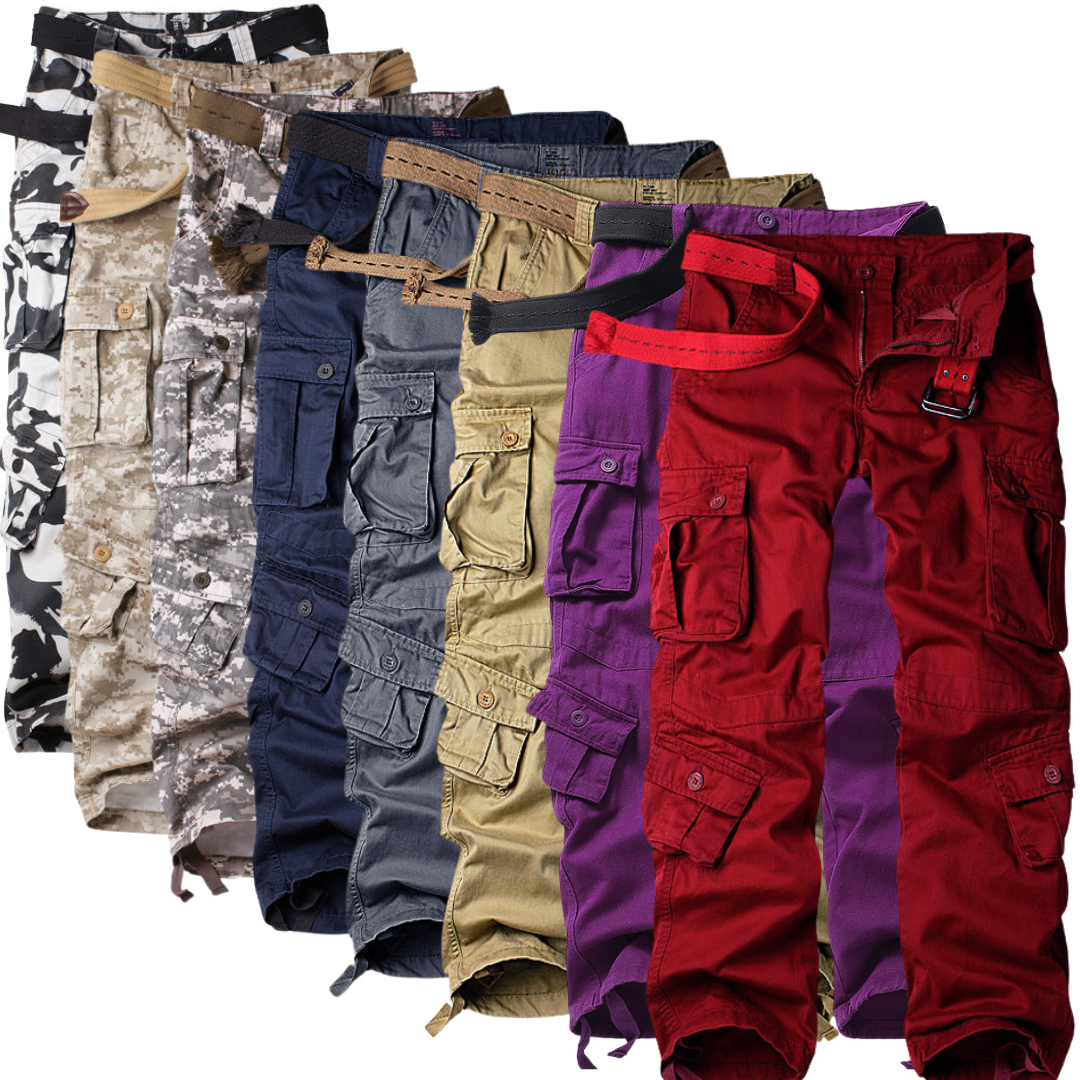 Ronan Men’s Tactical Trousers – Outdoor Cargo Pants with Camouflage Options & Multi-Pockets