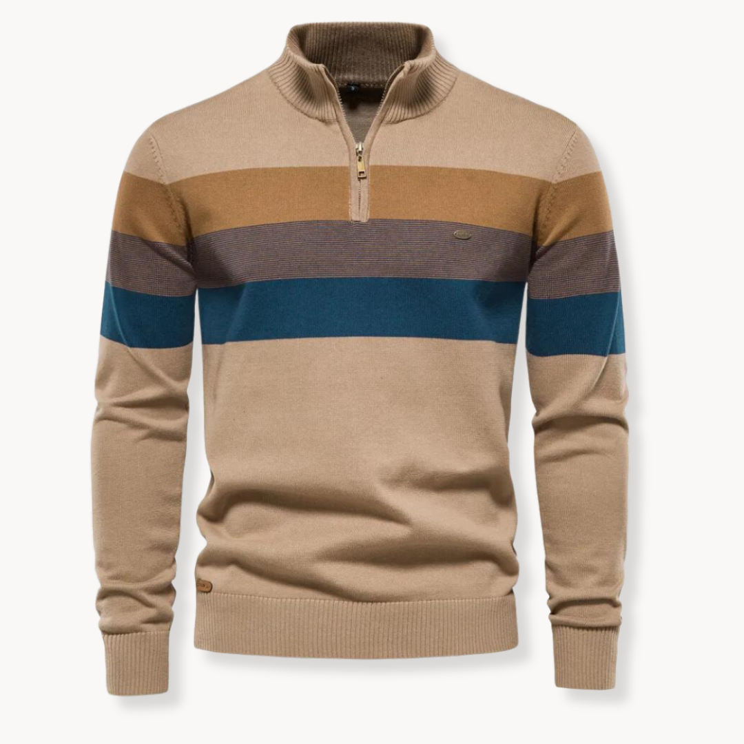 Belmont Quarter Zip Sweater