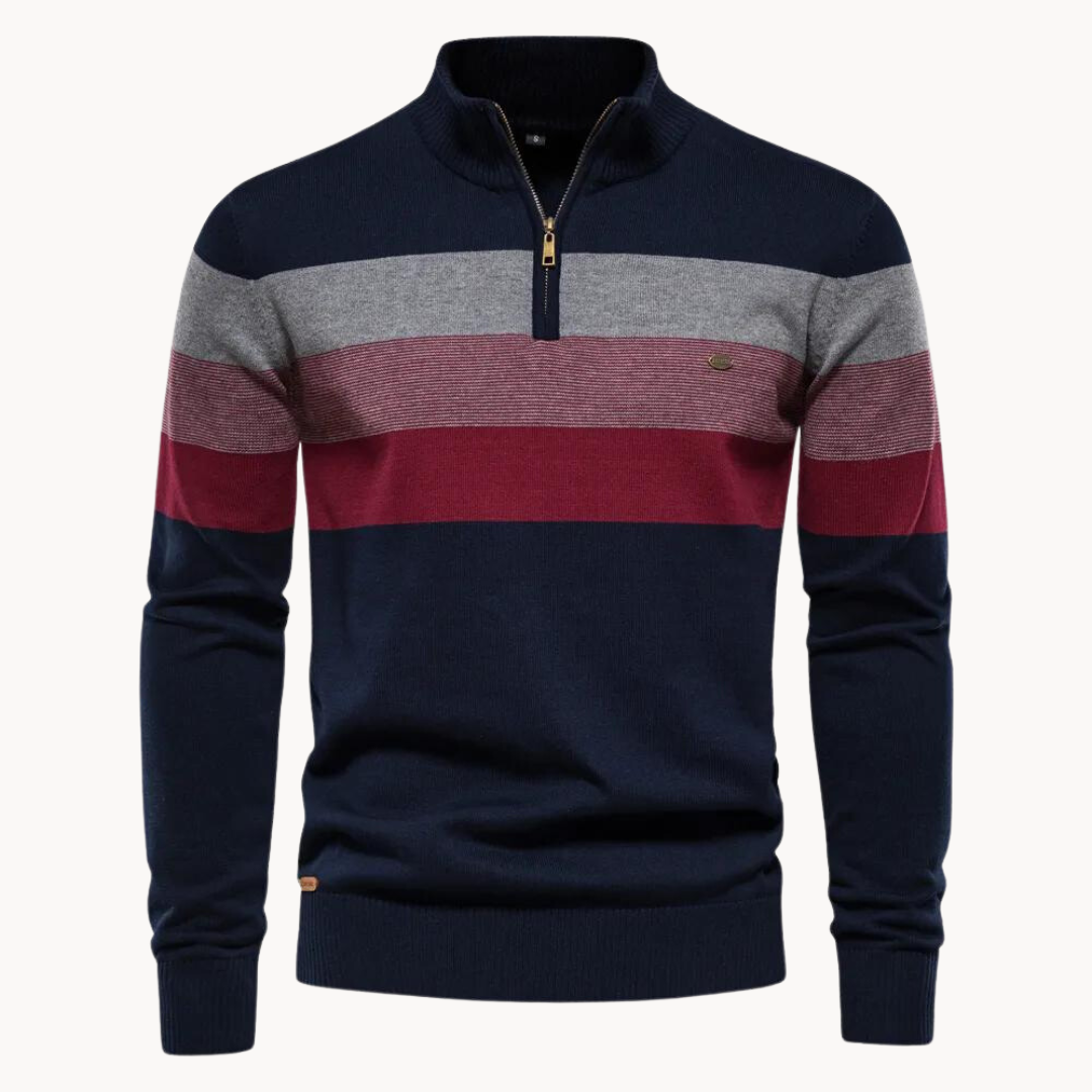 Belmont Quarter Zip Sweater
