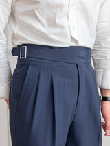 Florence Slim Fit Gurkha Trousers – Premium Anti-Wrinkle Fabric for Effortless Style 0