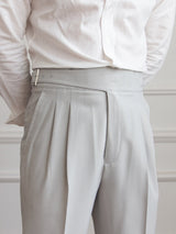 Florence Slim Fit Gurkha Trousers – Premium Anti-Wrinkle Fabric for Effortless Style 10
