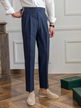 Florence Slim Fit Gurkha Trousers – Premium Anti-Wrinkle Fabric for Effortless Style 1