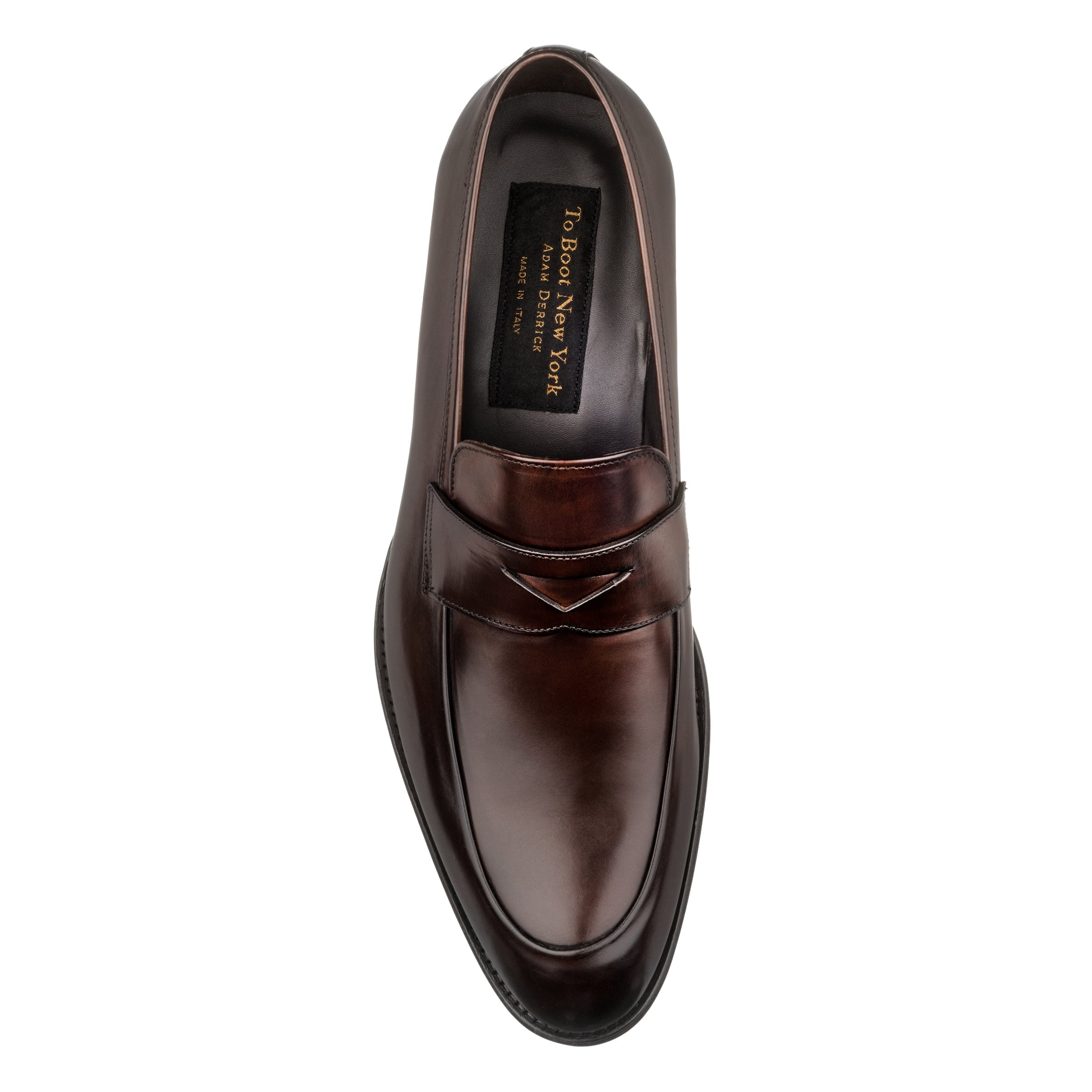 Blake Burnished Cap-Toe Oxford - Classic Cap Toe in Hand-Finished Leather
