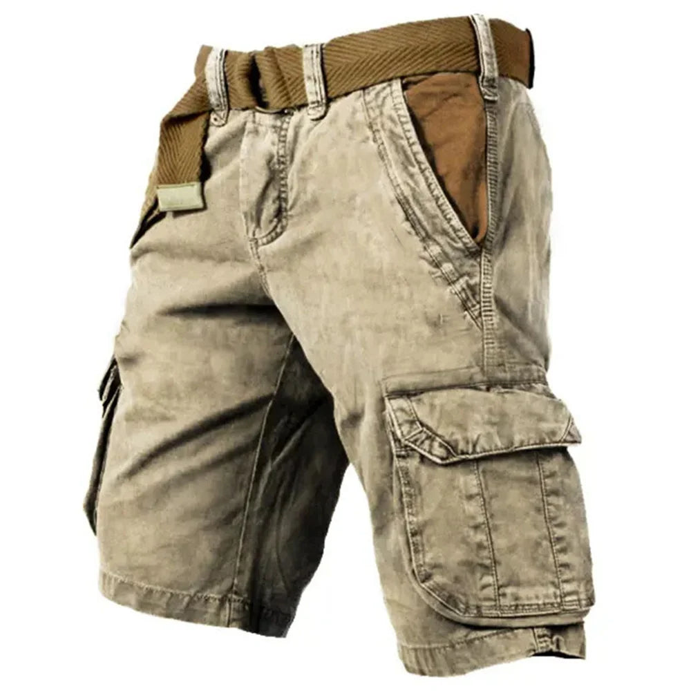 Jasper Cotton Utility Shorts – Functional Everyday Shorts with Multi-Pocket Utility Design