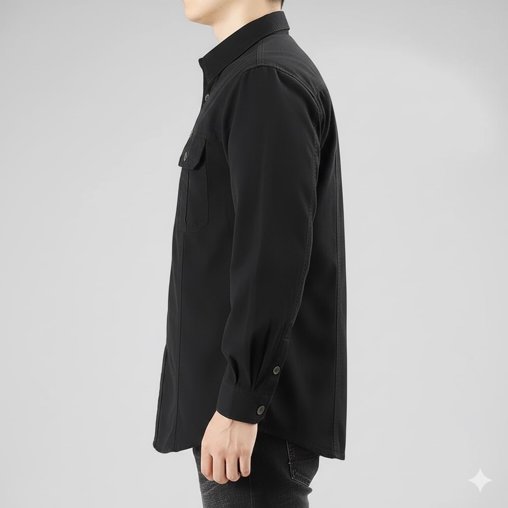 Ramiro Men’s Long Sleeve Shirt – Durable Cotton Shirt