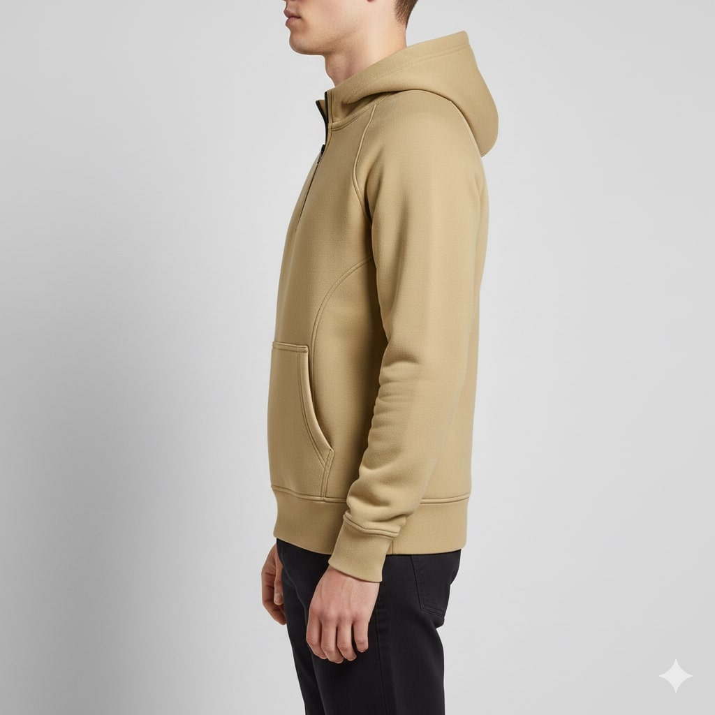 Soriano Men’s Hoodie Sweatshirt – Midweight Cotton Hooded Jacket