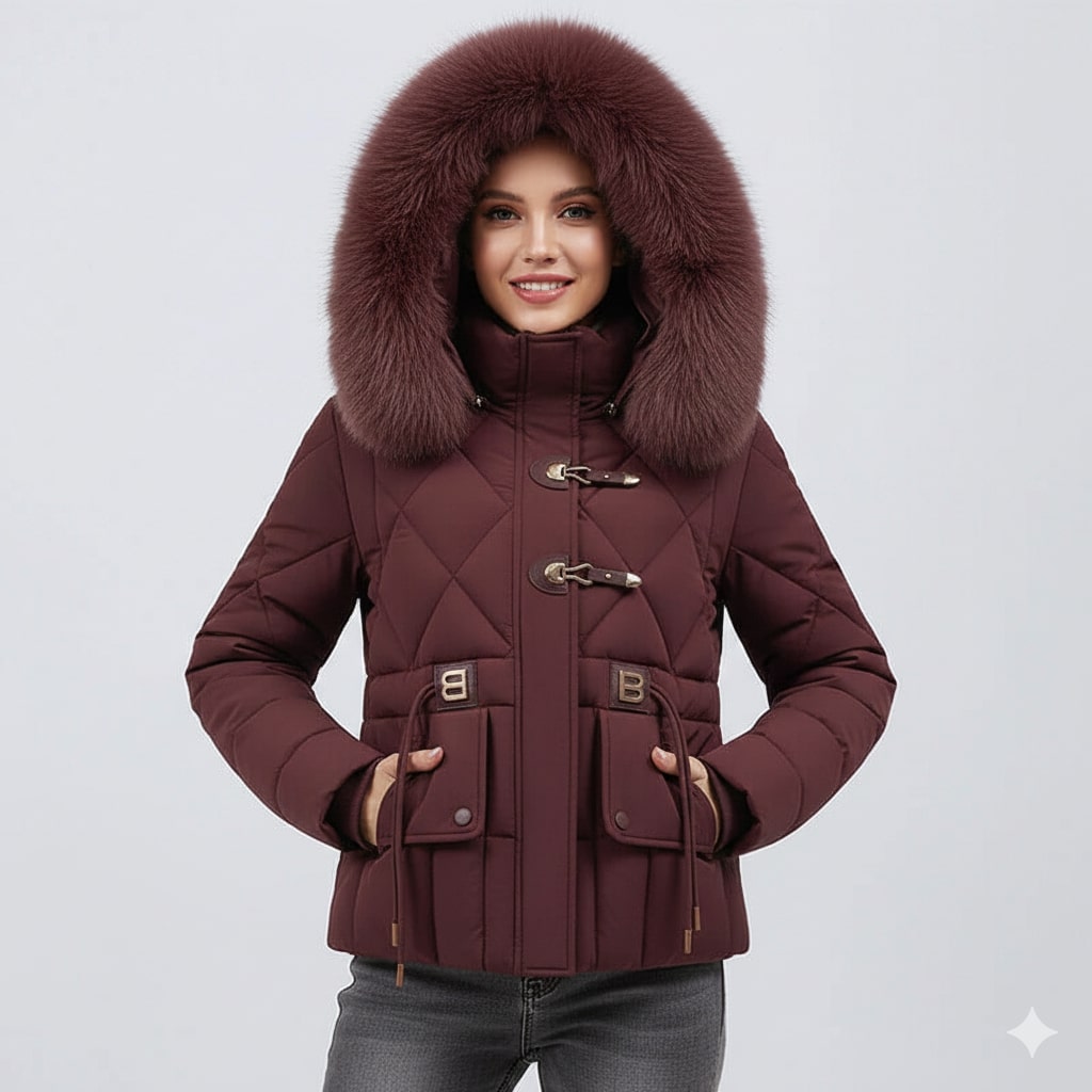 Donalyn Women's Puffer Jacket – Insulated Thermal Quilted Winter Jacket