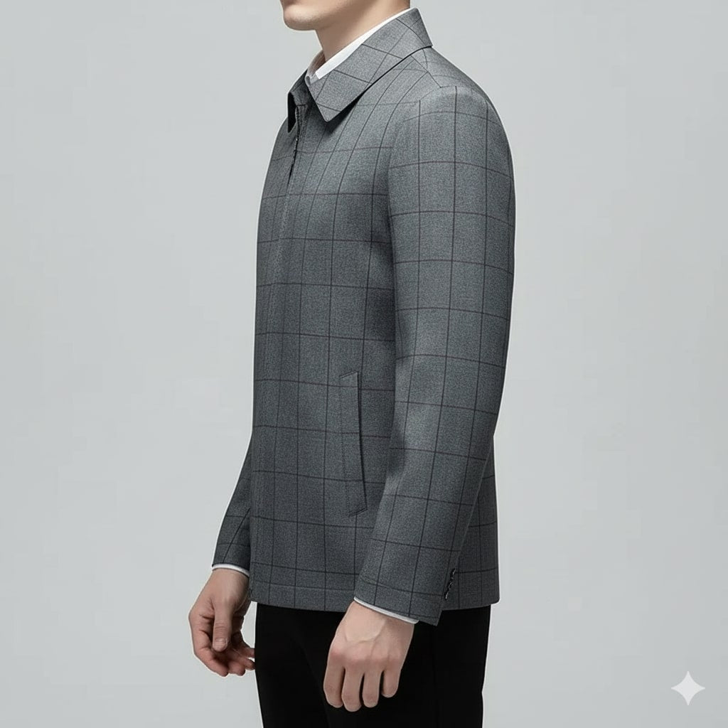 Cesar Men’s Lightweight Jacket – Nanosilk Tech Casual Jacket