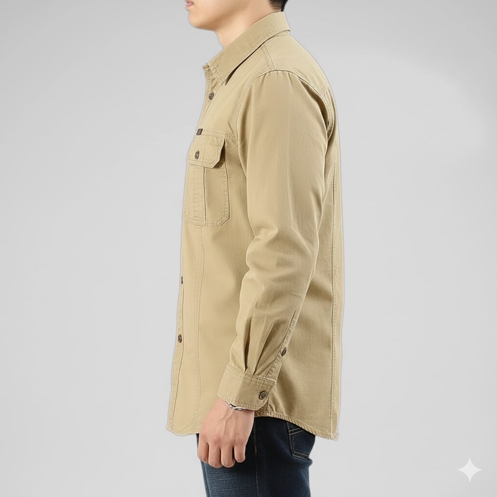 Ramiro Men’s Long Sleeve Shirt – Durable Cotton Shirt