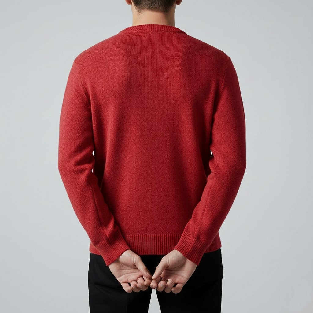 Callahan Men’s Pullover Sweater – Soft Knit Jumper