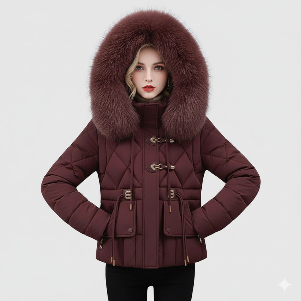 Donalyn Women's Puffer Jacket – Insulated Thermal Quilted Winter Jacket