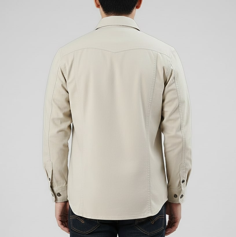 Ramiro Men’s Long Sleeve Shirt – Durable Cotton Shirt