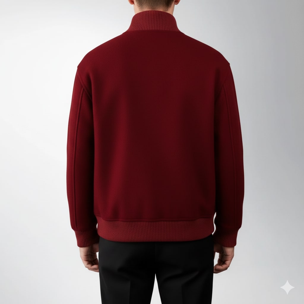 Dorian Men’s Wool Jacket – Lightweight Minimal Style