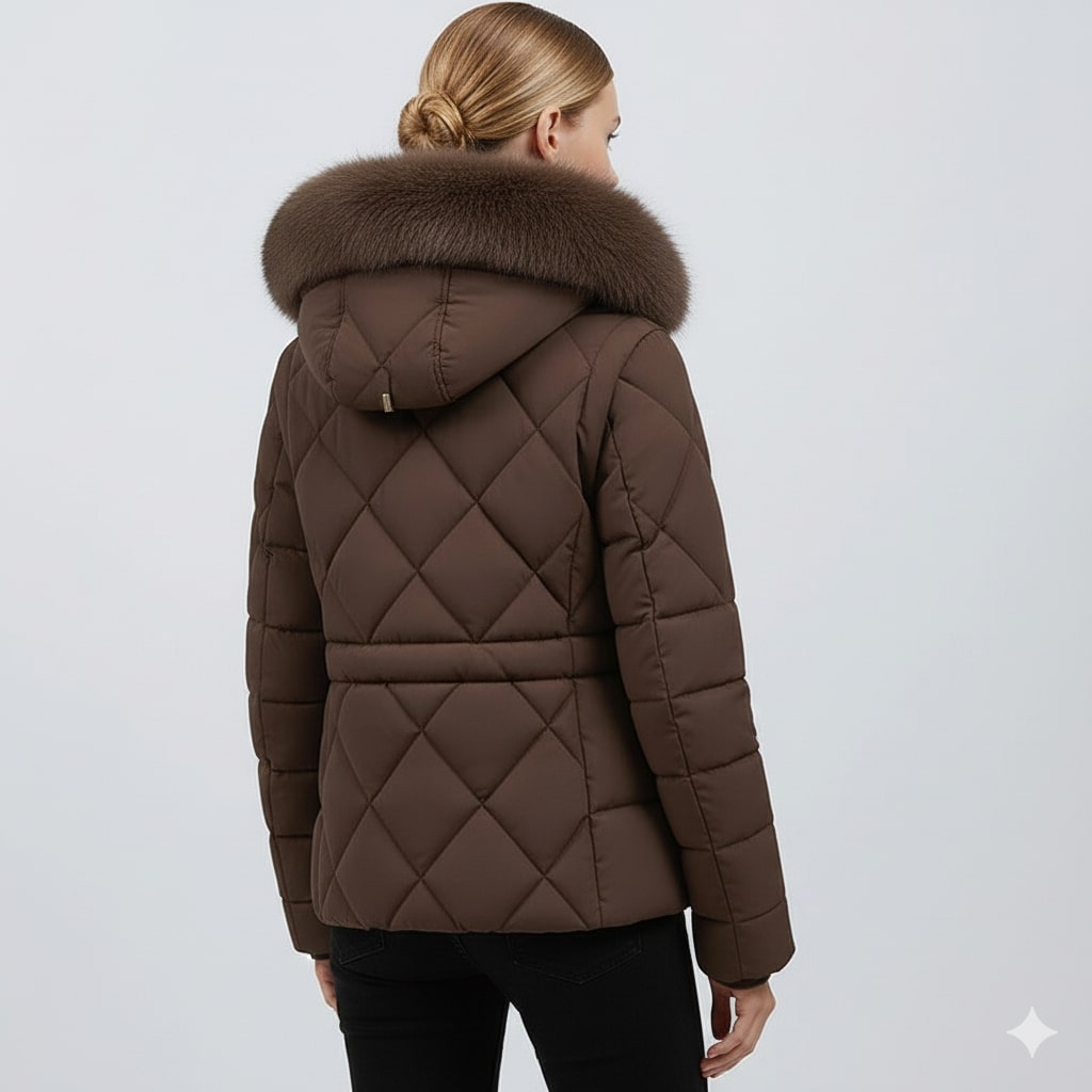 Donalyn Women's Puffer Jacket – Insulated Thermal Quilted Winter Jacket