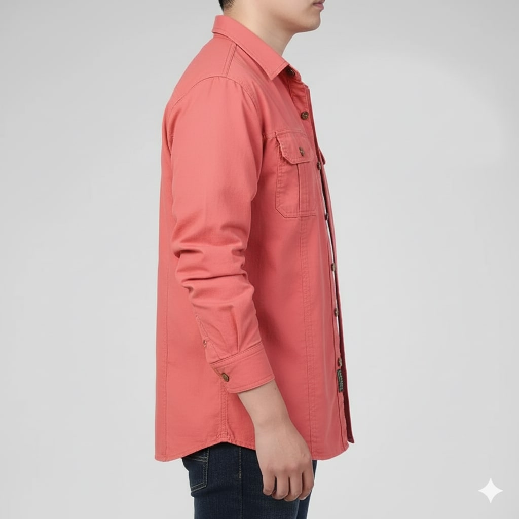 Ramiro Men’s Long Sleeve Shirt – Durable Cotton Shirt
