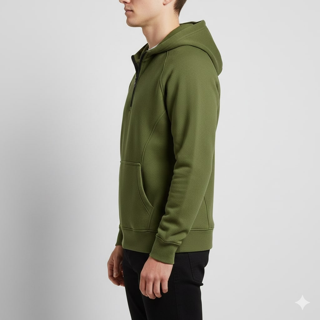 Soriano Men’s Hoodie Sweatshirt – Midweight Cotton Hooded Jacket