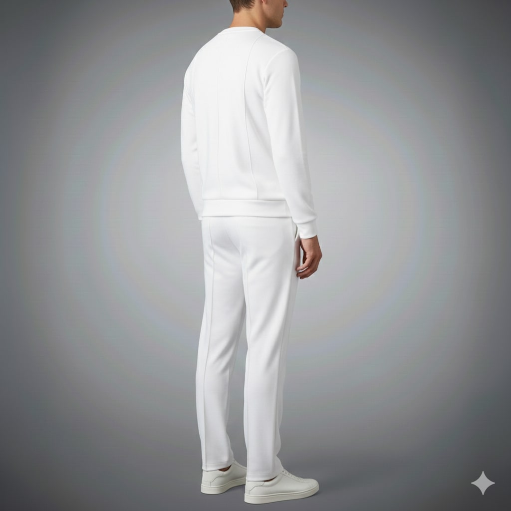 Marlow Cotton-Silk Lounge Set – Premium Men’s 2-Piece Relaxed Co-ord