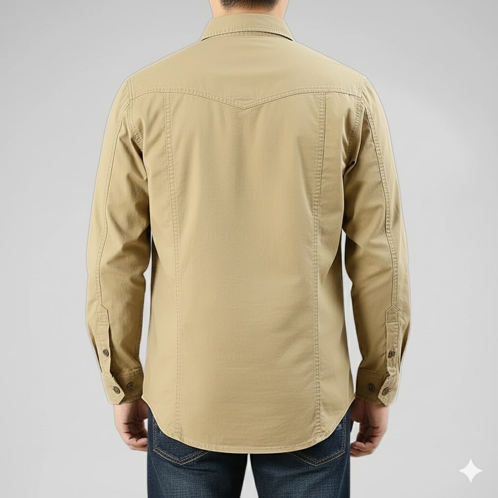 Ramiro Men’s Long Sleeve Shirt – Durable Cotton Shirt
