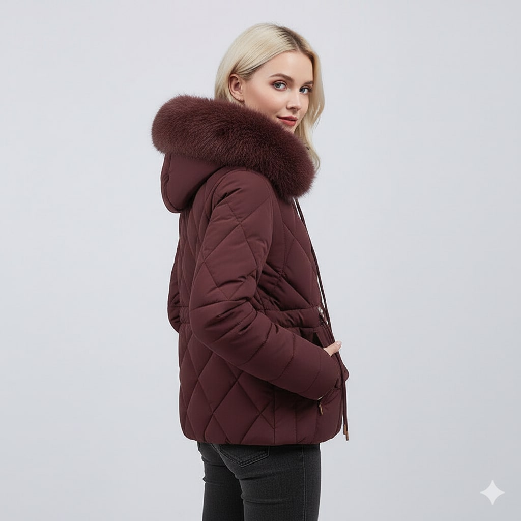 Donalyn Women's Puffer Jacket – Insulated Thermal Quilted Winter Jacket