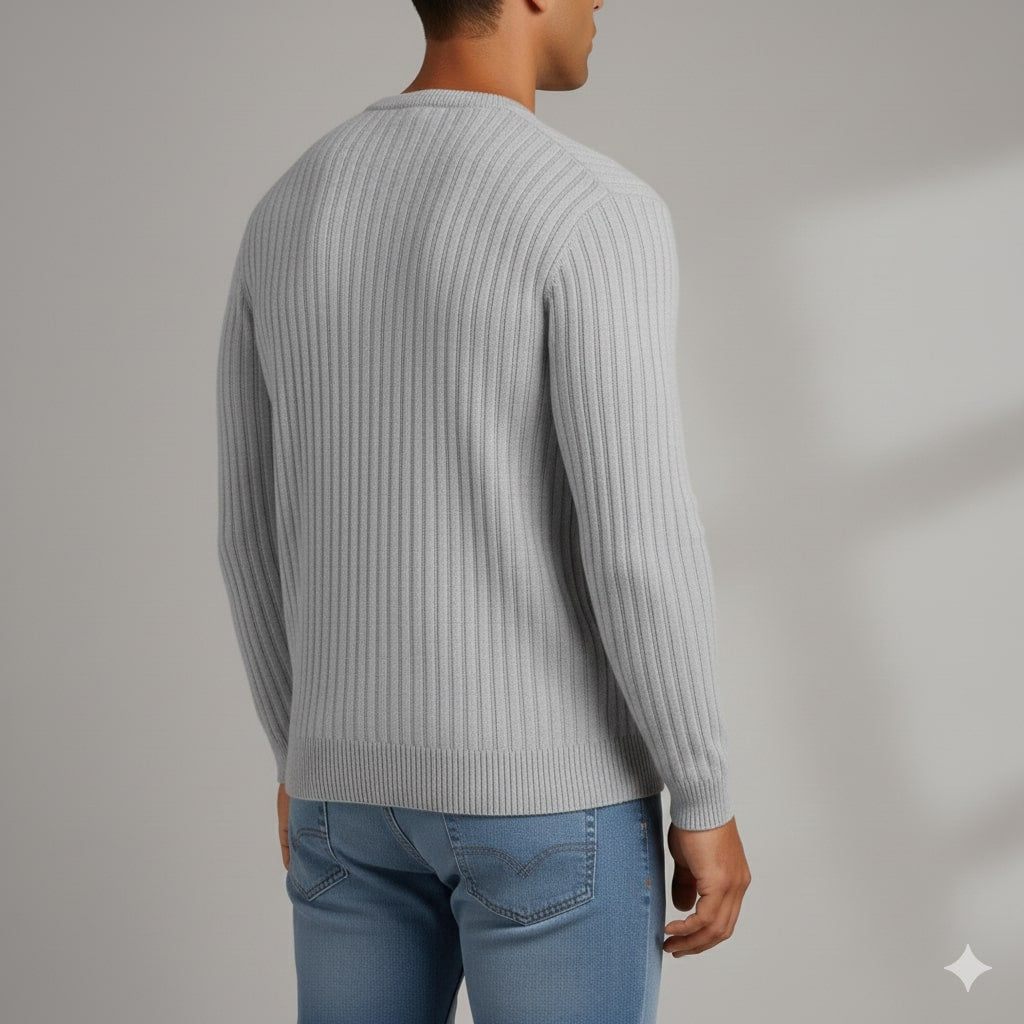 Marco Men’s Merino Wool Sweater – Soft Warm Knit Pullover