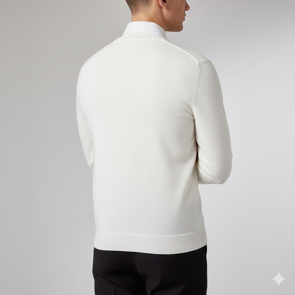 Victoriano Men’s Knit Sweater – Lightweight V-Neck Pullover