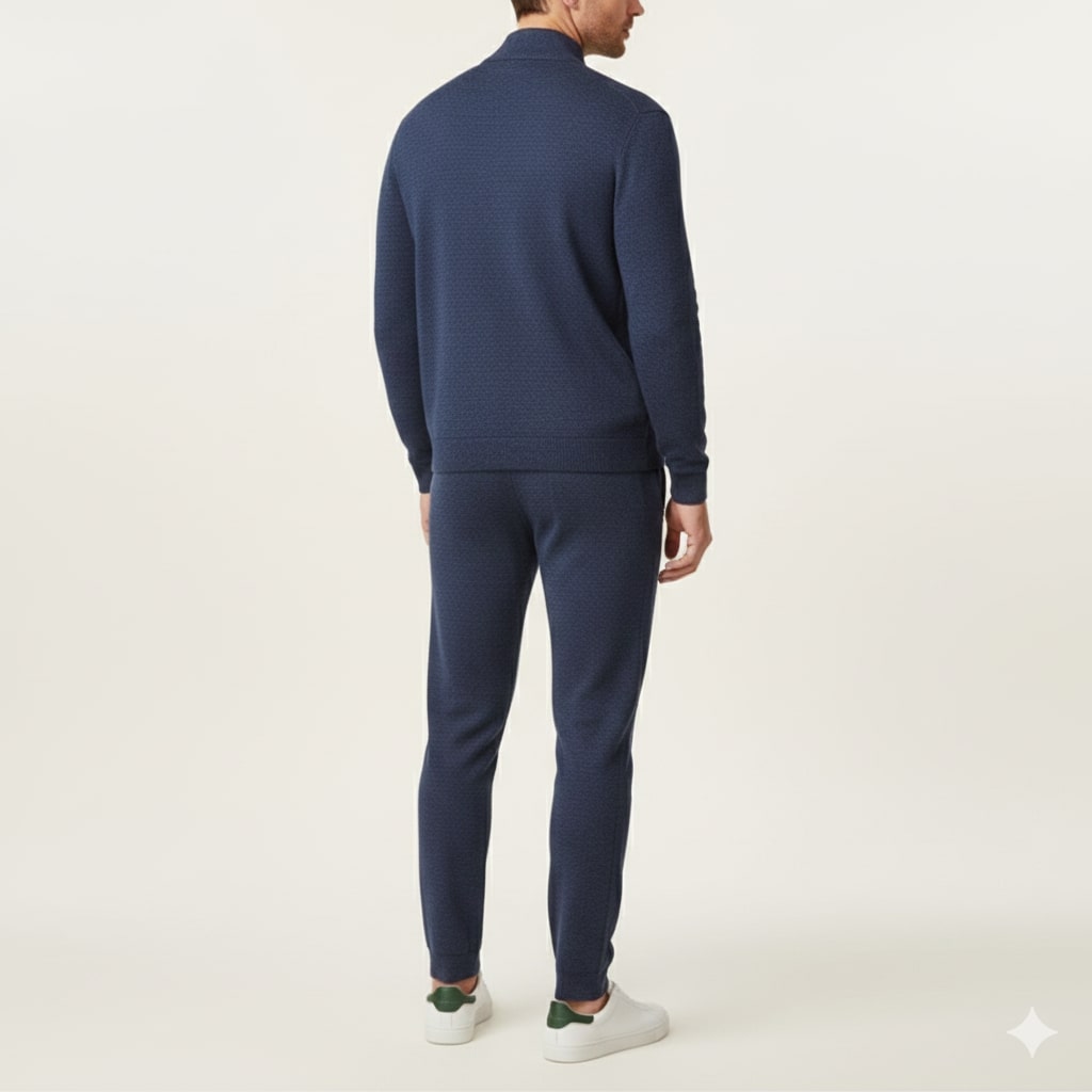 Camden Men’s Tracksuit – Soft Full-Zip Jacket & Tailored Lounge Pants