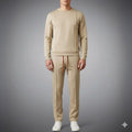 Marlow Cotton-Silk Lounge Set – Premium Men’s 2-Piece Relaxed Co-ord