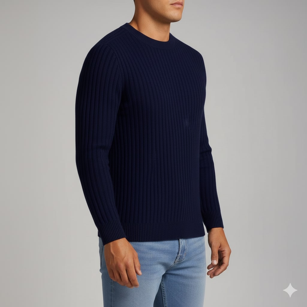 Marco Men’s Merino Wool Sweater – Soft Warm Knit Pullover