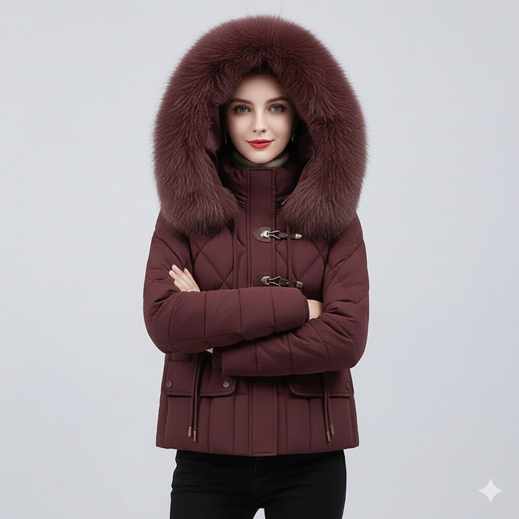 Donalyn Women's Puffer Jacket – Insulated Thermal Quilted Winter Jacket