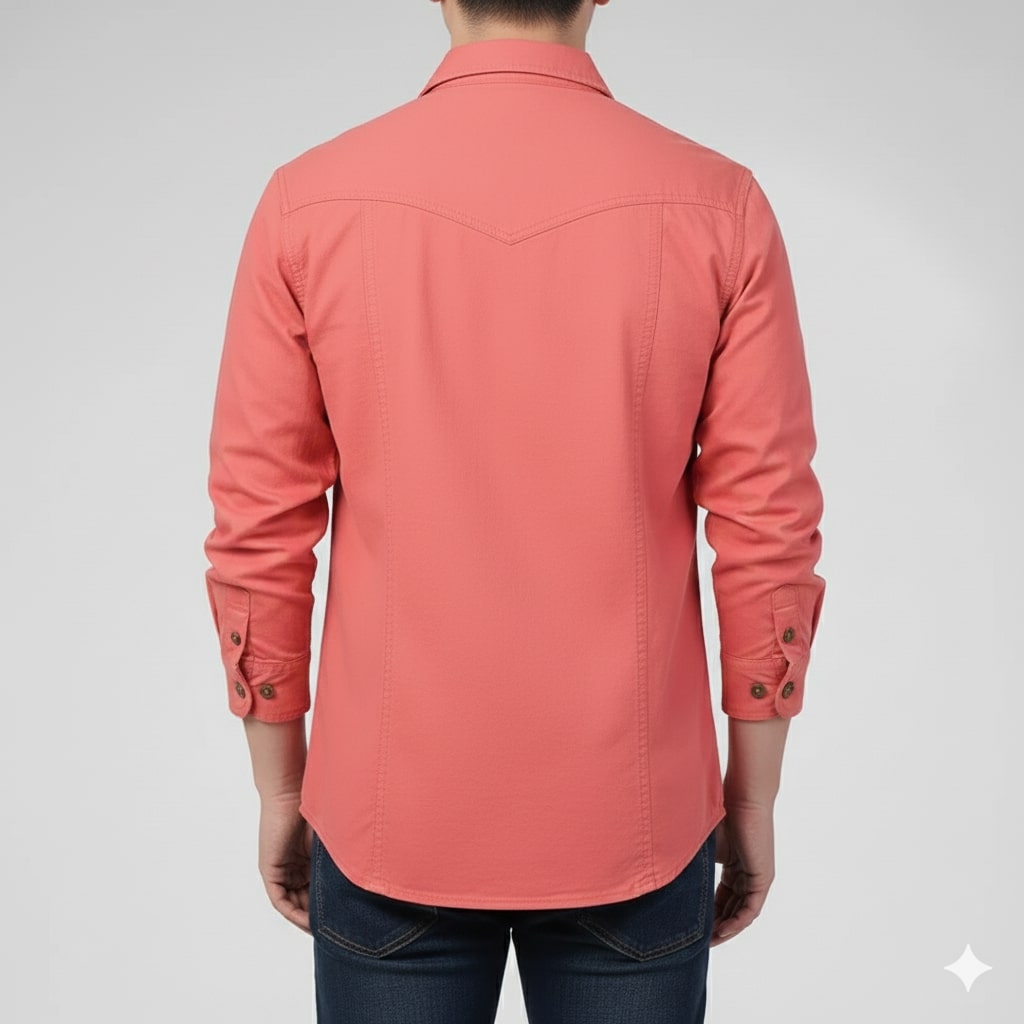 Ramiro Men’s Long Sleeve Shirt – Durable Cotton Shirt