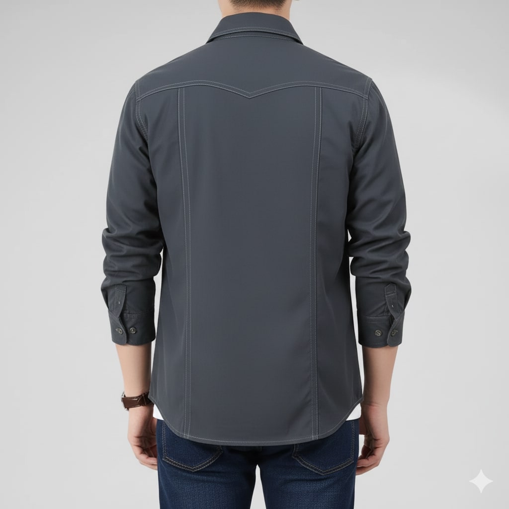 Ramiro Men’s Long Sleeve Shirt – Durable Cotton Shirt