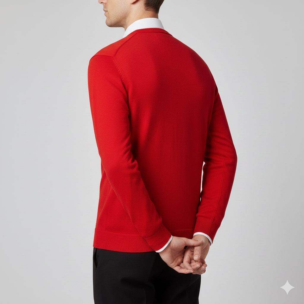 Victoriano Men’s Knit Sweater – Lightweight V-Neck Pullover