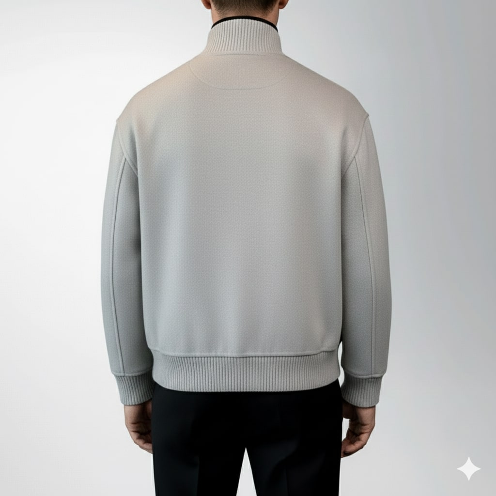 Dorian Men’s Wool Jacket – Lightweight Minimal Style