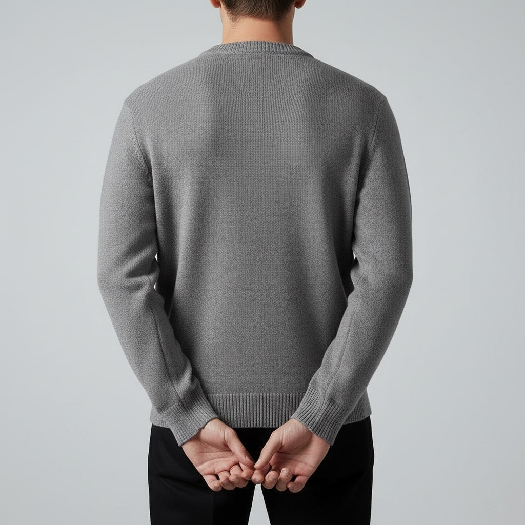 Callahan Men’s Pullover Sweater – Soft Knit Jumper