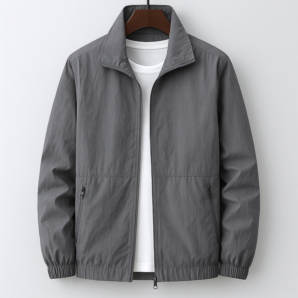 Declan Modern Utility Jacket- Structured Midweight Outerwear