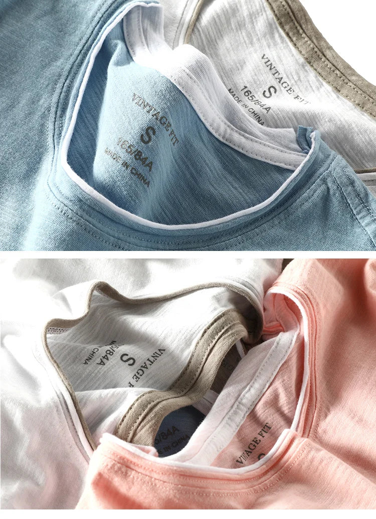 Aron Men’s Short Sleeve Shirt – Pure Organic Cotton Casual Wear