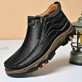 Anthony Men’s Leather Shoes – Rugged Slip-On Shoes