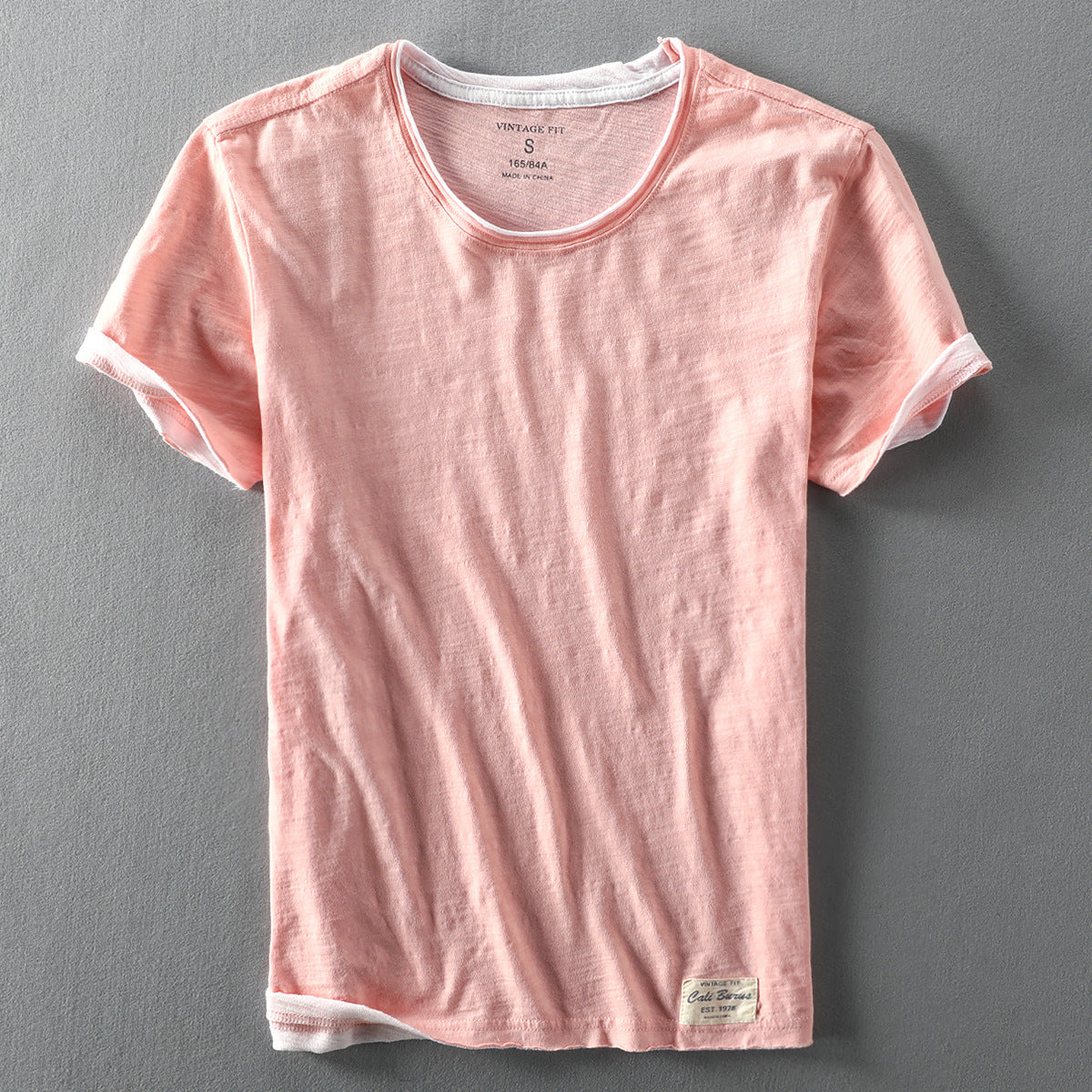 Aron Men’s Short Sleeve Shirt – Pure Organic Cotton Casual Wear