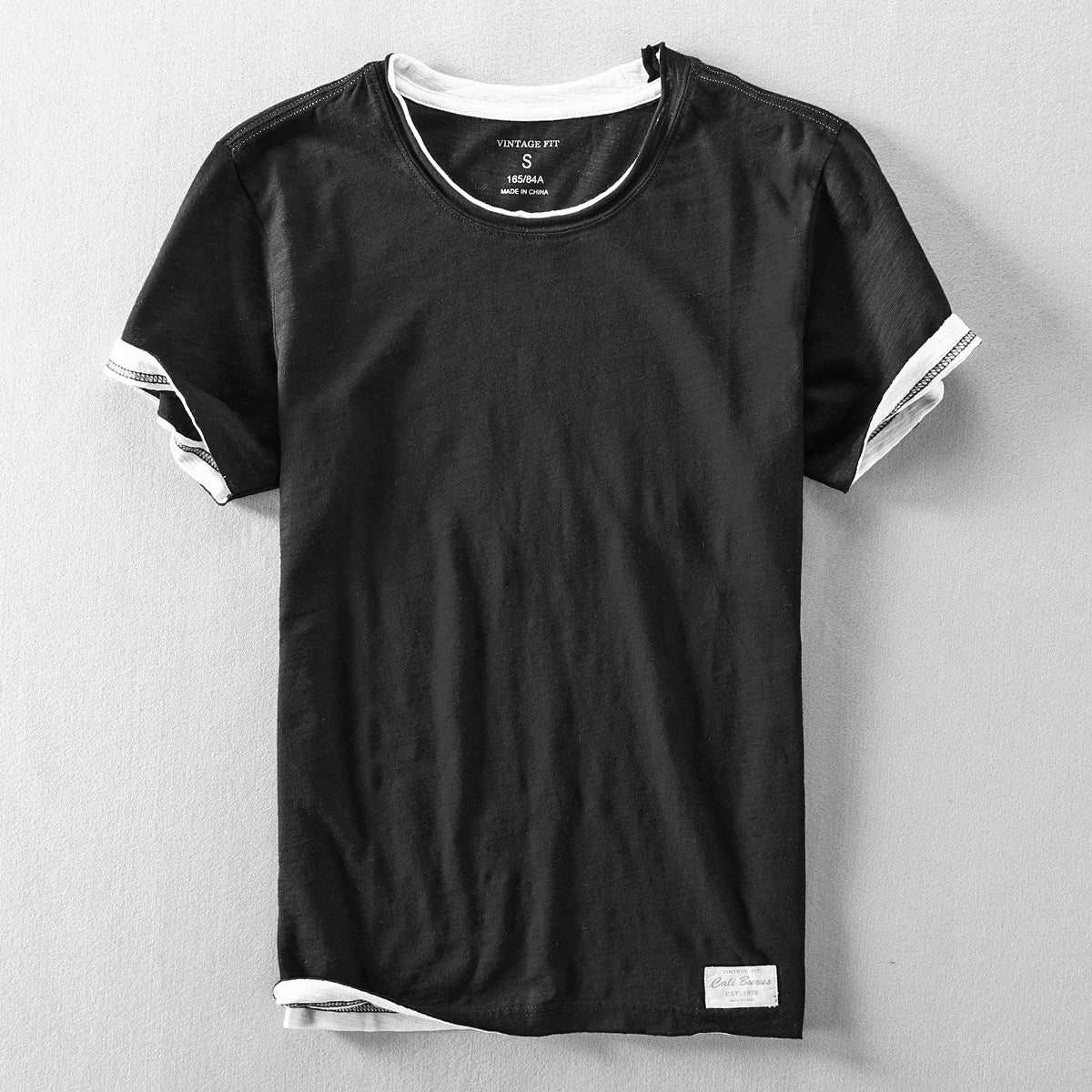 Aron Men’s Short Sleeve Shirt – Pure Organic Cotton Casual Wear