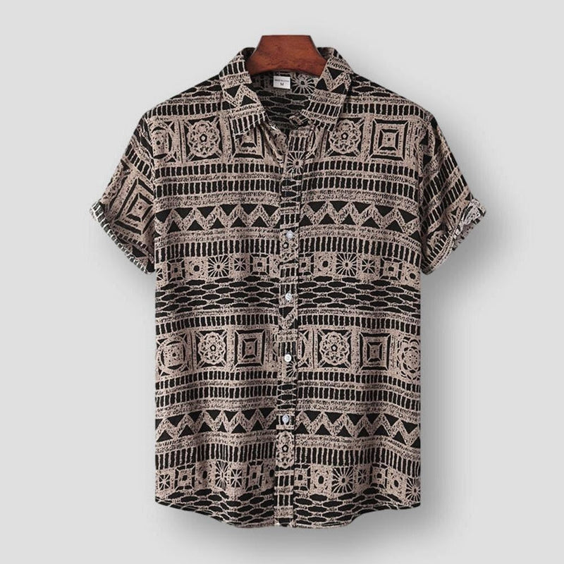 Honolulu Vintage Hawaiian Shirt – Soft Cotton Blend with Relaxed Fit for Summer 0