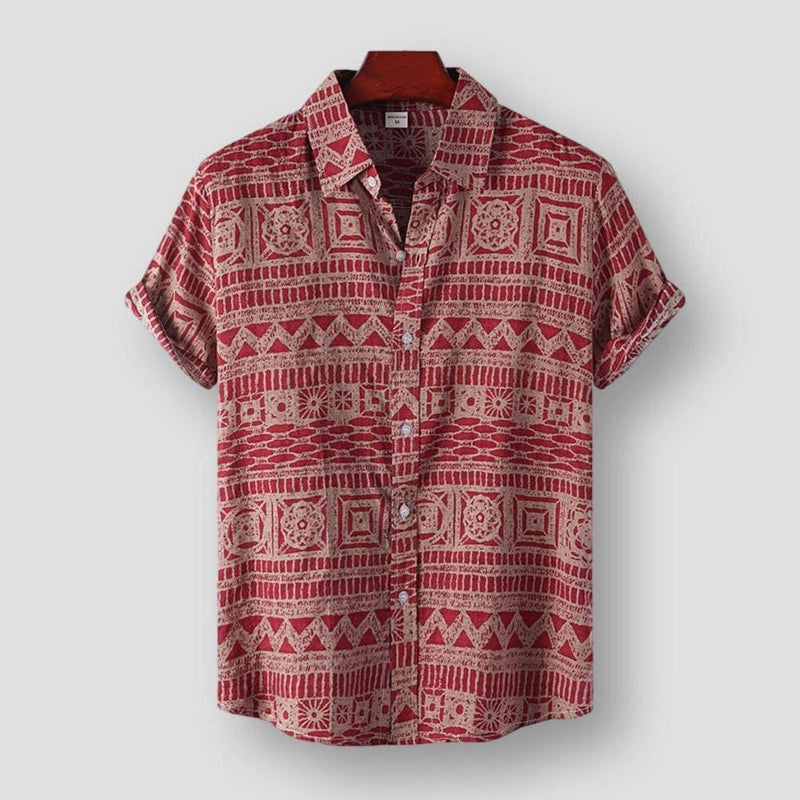 Honolulu Vintage Hawaiian Shirt – Soft Cotton Blend with Relaxed Fit for Summer 1