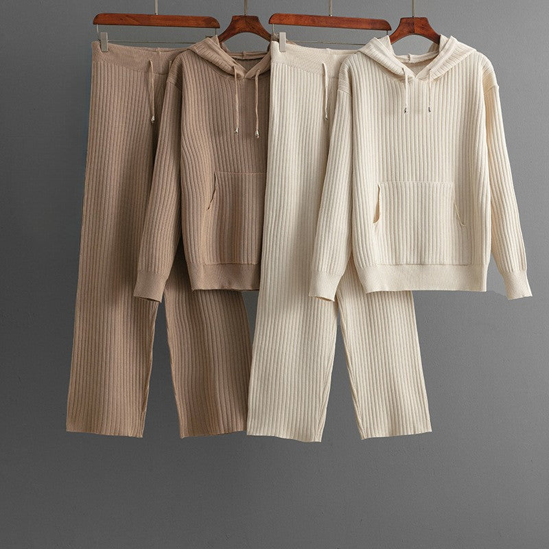 Naya Women’s Lounge Set – Soft Cotton with Hoodie & Relaxed Pants