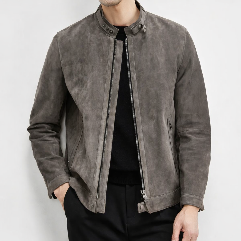 Montaro Suede Rider Jacket