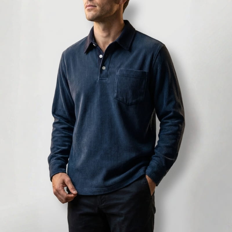 Silvano Corduroy Explorer Polo