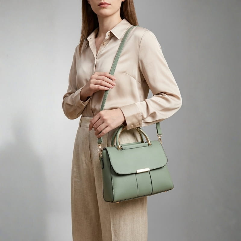 Penelophy St. Martin Leather Crossbody