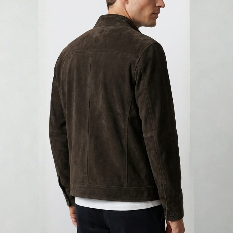 Eugenio Suede Traveler Jacket