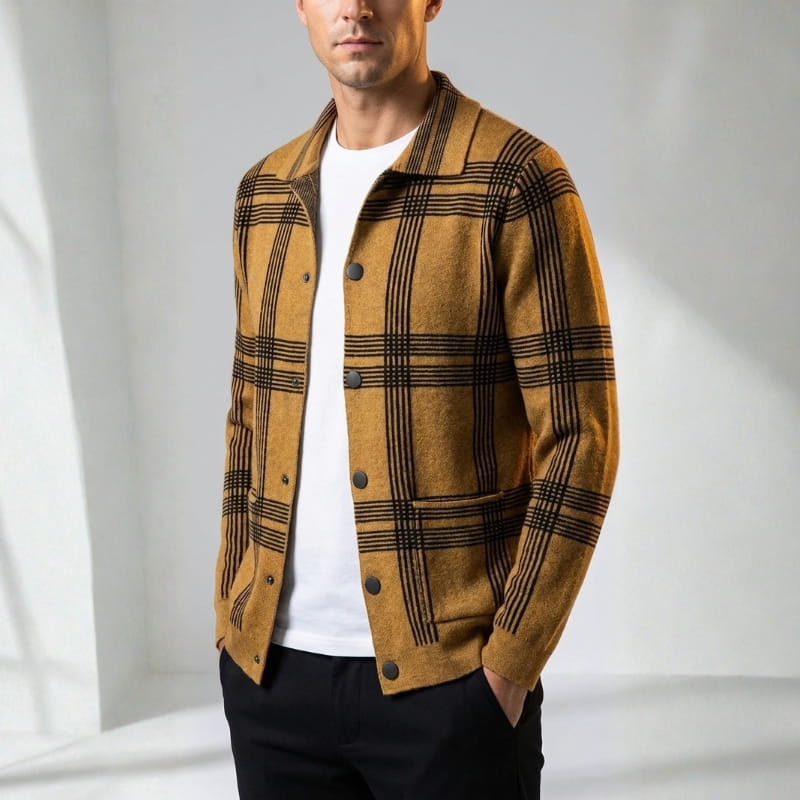 Scott Heritage Wool Knit Cardigan